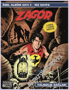 Zagor - Özel Albüm - 3 : Yalnızlık Dağları - 3 Kısa 1 Uzun Hikaye -