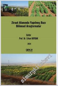 Ziraat Alanında Yapılmış Bazı Bilimsel Araştırmalar -        2024