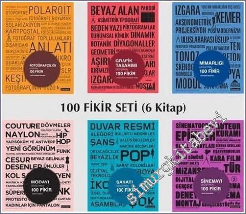 100 Fikir Seti (6 Kitap Takım) -        2022