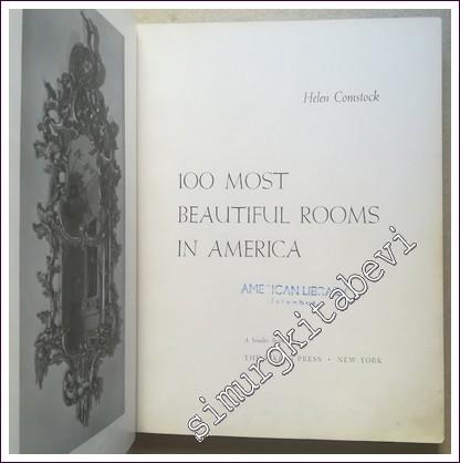 100 Most Beautiful Rooms in America: A Studio Book CİLTLİ -        1959