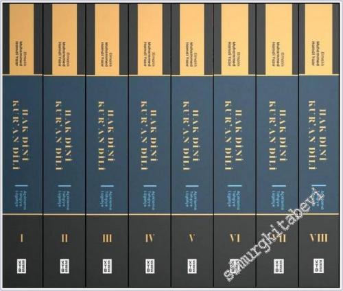 Hak Dini Kuran Dili (Açıklama Tahşiye Lügatçe) 8 Cilt TAKIM  -        2025