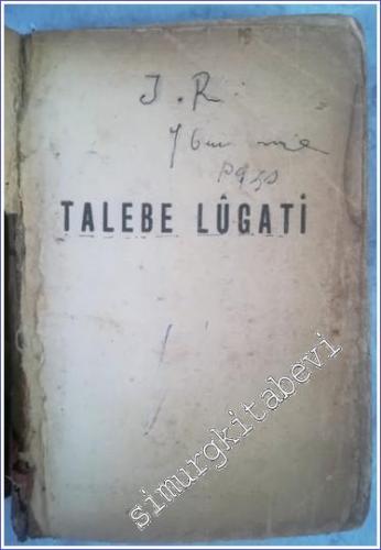 Talebe Lûgati - 1942