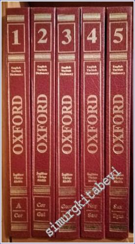 Resimli Ansiklopedik Oxford İngilizce - Türkçe Sözlük = English-Türkçe Dictionary - 5 Cilt TAKIM -        1989