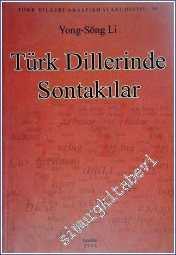 Türk Dillerinde Son Takılar -        2004