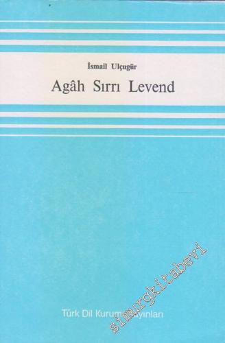 Agah Sırrı Levend -        1982