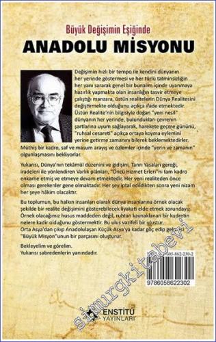 Büyük Değişimin Eşiğinde Anadolu Misyonu - 2013