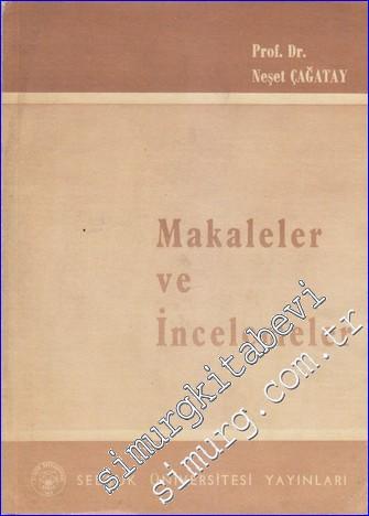 Makaleler ve İncelemeler -        1983