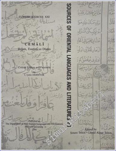 Cemali Hayatı Eserleri ve Divanı (İnceleme - Tenkidli Metin - Tıpkıbasım)  -        1994