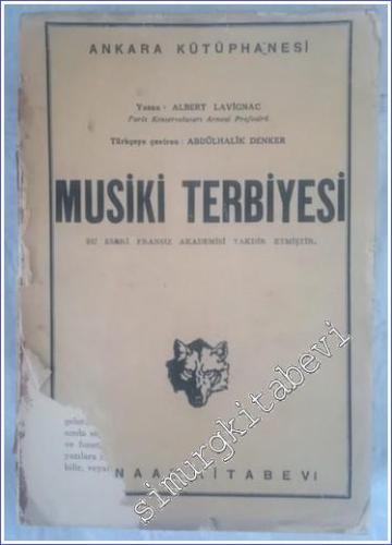 Musiki Terbiyesi -        1939