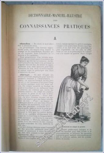 Dictionnaire Manuel illustré des Connaissances Pratiques - 1897