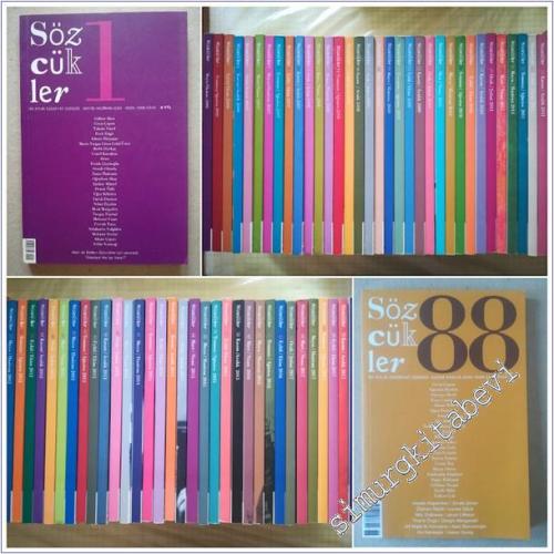 Sözcükler : İki Aylık Edebiyat Dergisi Sayı 1-100 TAKIM (2006 - 2022) -        2006