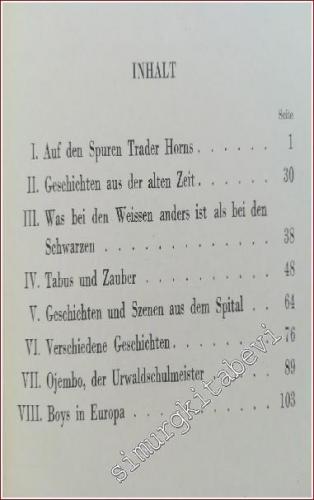 Afrikanische Geschichten - 1939