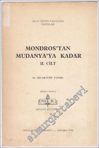 Mondros'tan Mudanya'ya Kadar 4 Cilt TAKIM -