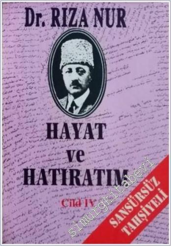Hayat ve Hatıratım 4 Cilt TAKIM