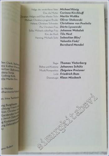 Programmheft Uraufführung Thomas Vinterberg Das Begräbnis - 2010