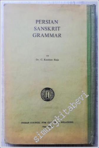 Persian- Sanskrit Grammar - 1953