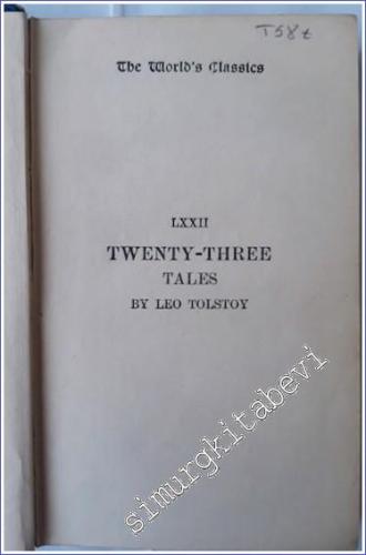 Twenty-Three Tales - 1927