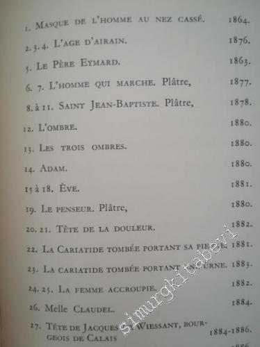 Les Sculptures de Rodin: Dixième Volume de la Bibliothèque Aldine des 