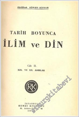 Tarih Boyunca İlim ve Din 2 Cilt TAKIM