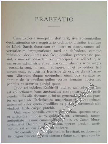 Enchiridion Biblicum - Documenta Ecclesiastica sacram Scripturam Spect