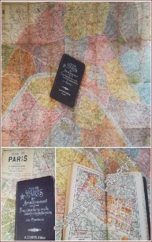 Plan de Paris par Arrondissement et Nomenclature de Rues avec la Stati