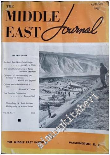 The Middle East Journal - Sayı: 4 Vol: 13 Autumn 1959