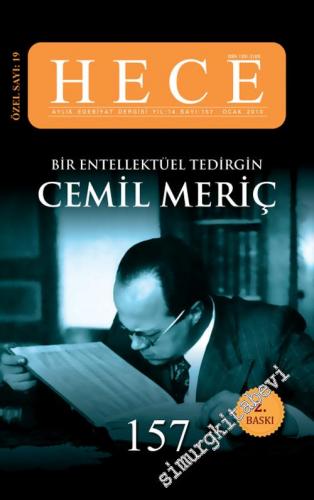 Hece Aylık Edebiyat Dergisi: : Cemil Meriç Özel Sayısı - Sayı : 157 Yı