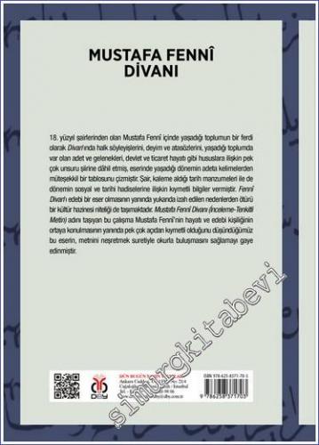Mustafa Fennî Divanı (İnceleme - Tenkitli Metin) - 2022
