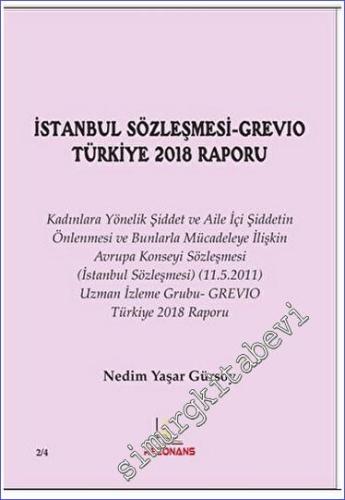 İstanbul Sözleşmesi - Grevio Türkiye 2018 Raporu - 2023