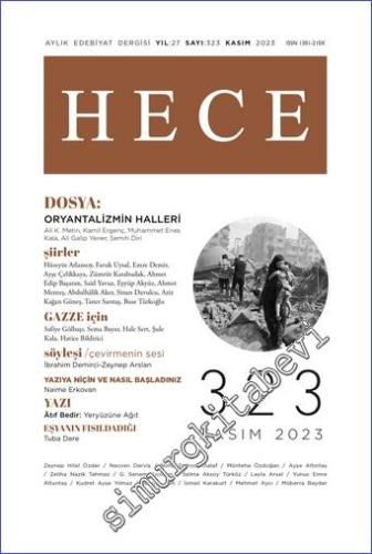 Hece Dergisi - Oryantalizmin Halleri - Sayı: 323 Kasım 2023