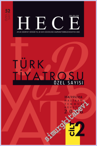 Hece Aylık Edebiyat Dergisi - Türk Tiyatrosu Özel Sayısı 2 Cilt TAKIM 