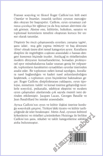 Oyunlar ve İnsanlar : Maske ve Baş Dönmesi