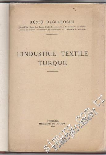 L'Industrie Textile Turque
