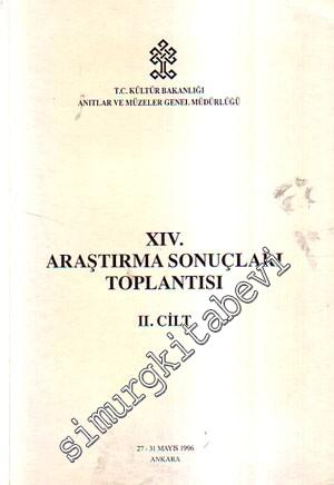 14. Araştırma Sonuçları Toplantısı 2: 27 - 31 Mayıs 1996 Ankara -        1997