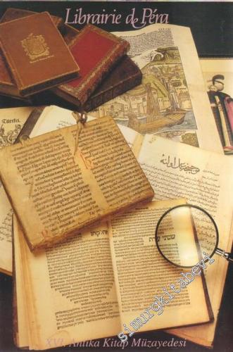 16. Librairie de Pera Antika Kitap Müzayedesi: Antika ve Nadir Kitapla