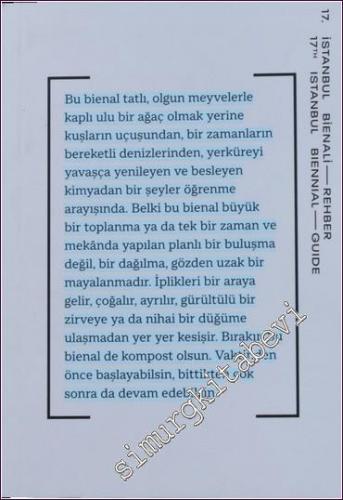17. İstanbul Bienali - Rehber -        2022