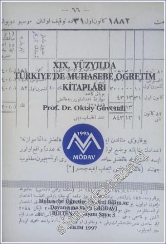 19. Yüzyılda Türkiye'de Muhasebe Öğretim Kitapları