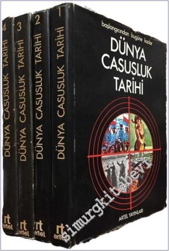 Başlangıcından Bugüne Kadar Dünya Casusluk Tarihi 4 Cilt TAKIM -