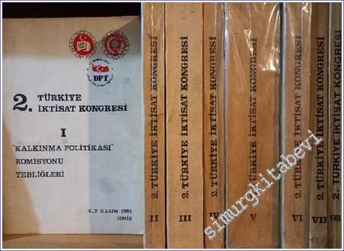 2. Türkiye İktisat Kongresi 8 Cilt TAKIM - 1981