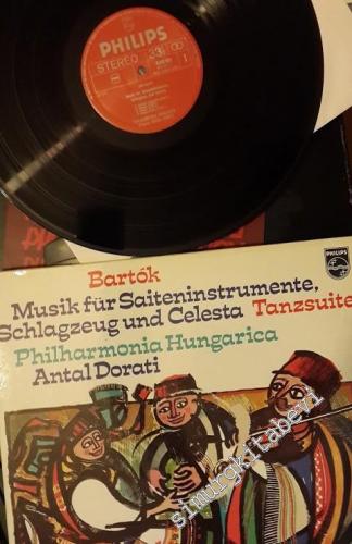 33 LP PLAK VINYL: Bartók - Philharmonia Hungarica, Antal Dorati: Musik Für Saiteninstrumente, Schlagzeug Und Celeste / Tanzsuite -        1975