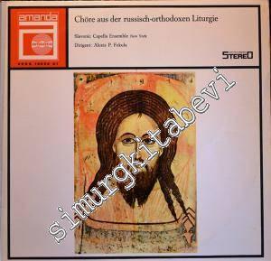33 LP PLAK VINYL: Chöre Aus Der Russisch-Orthodoxen Liturgie - Slavoni