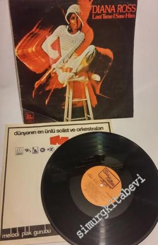 33 LP PLAK VINYL: Diana Ross, Last Time I Saw Him -        1974