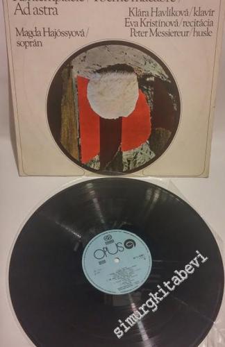 33 LP PLAK VINYL: Eugen Suchon - Kontemplácie / Poème Macabre Pre Husle A Klavír / Ad Astra -        1974