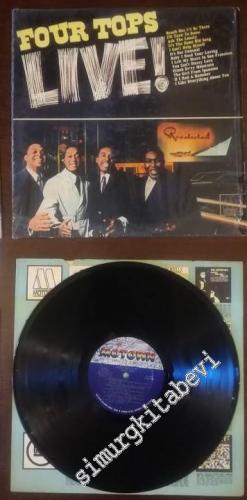 33 LP PLAK VINYL: Four Tops, Four Tops Live -
