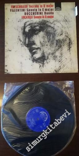 33 LP PLAK VINYL: Frescobaldi, Valentini / Boccherini / Locatelli - Saša Vectomov, Vladimír Topinka - Toccata In D Major / Sonata In E Major / Rondo / Sonata In D Major -        1967