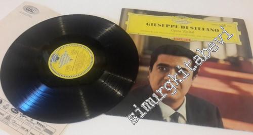 33 LP PLAK VINYL: Giuseppi di Stefano: Opera Recital -        1963