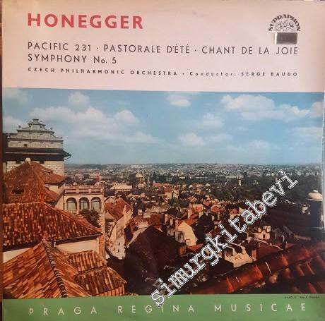 33 LP PLAK VINYL: Honegger, Czech Philharmonic Orchestra - Conductor S