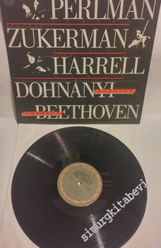 33 LP PLAK VINYL: Itzhak Perlman, Pinchas Zukerman, Lynn Harrell - Dohnányi / Beethoven - Serenade, Op. 10 / Serenade, Op. 8 -        1979