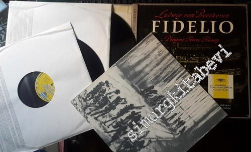 33 LP PLAK VINYL: Ludwig van Beethoven / Ferenc Fricsay / Leonie Rysanek / Irmgard Seefried / Dietrich Fischer-Dieskau / Ernst Hafliger / Gottlob Frick / Friedrich Lenz / Kieth Engen - Fidelio, 2xVinyl, BOX SET -        1963