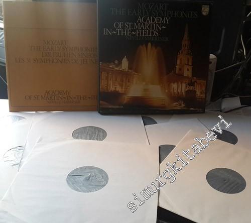 33 LP PLAK VINYL: Mozart - The Academy of St. Martin in the Fields, Sir Neville Marriner  Mozart The Early Symphonies -        1974